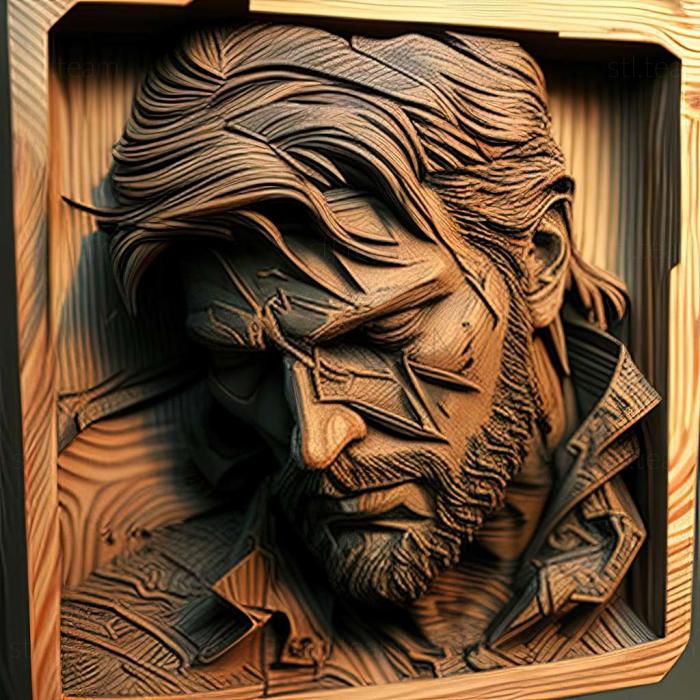 3D модель Игра Metal Gear Solid 5 Ground Zeroes (STL)